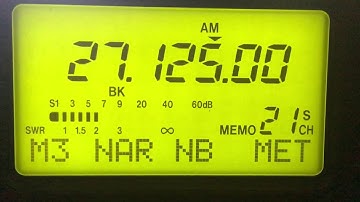 A Perl M+ device operating on 27.125