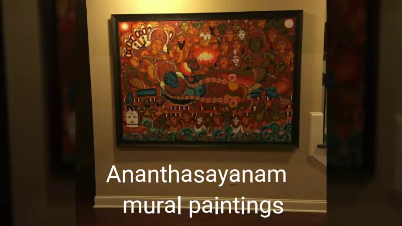 Ananthasayanam mural paintings YouTube