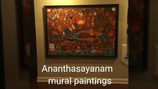 Ananthasayanam mural paintings Ananthasayanam mural paintings