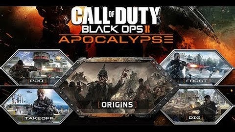 COD BO2 "FROST" Gameplay - Black Ops 2 Multiplayer - New APOCALYPSE Map Pack 4 DLC!