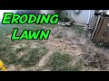 Repairing an UGLY Lawn | Small Lawn Renovation | Battling Soil Erosion
