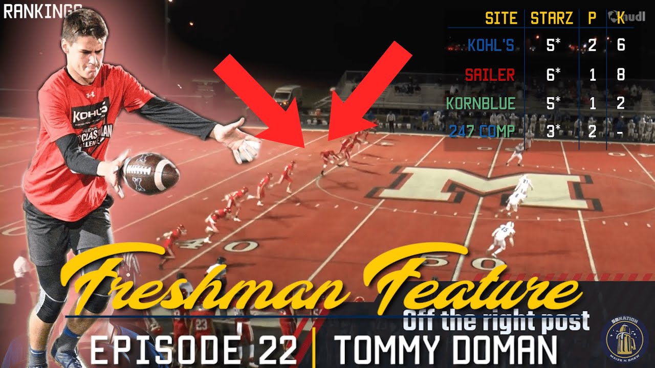 Tommy Doman – The BEST specialist in '21 || Michigan Football Freshman Feature '21 || Episode 22