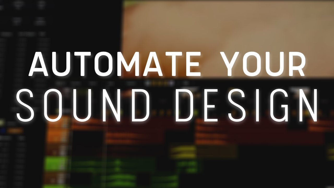 Sound Design 映像を動かす「音」のやくわり! Sound Design 映像を動かす「音」のやくわり! Sound Design 映像を