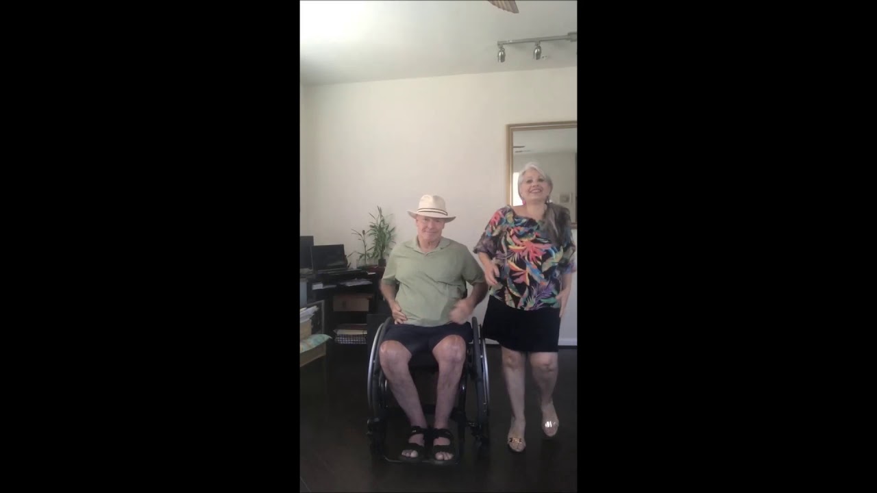 Wheelchair User dances the Macarena YouTube