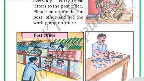Communicating through letters EVS Class 3 full lesson explanation and textbook activities NCERT