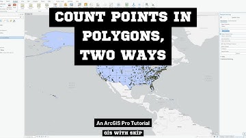 Count Points in Polygons in ArcGIS Pro, Two Ways!