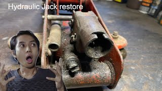 2 ton old hydraulic jack restoration / Blaze