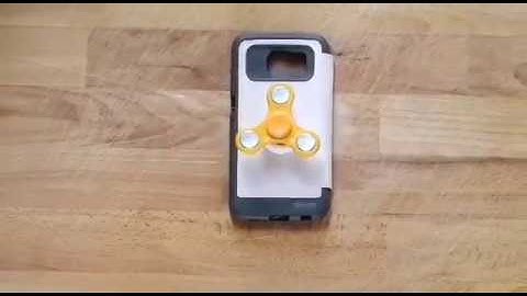 DIY FIDGET SPINNER PHONE CASE