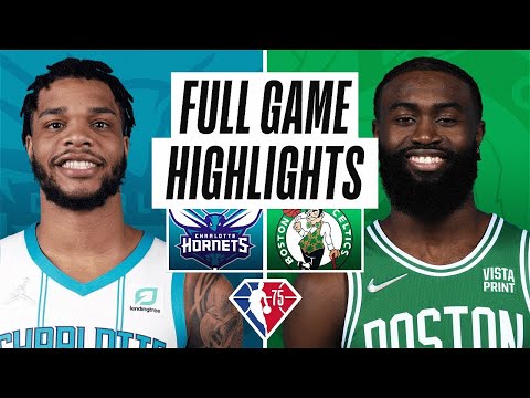 Charlotte Hornets vs. Boston Celtics Full Game Highlights | Jan 19 | 2022 NBA Season