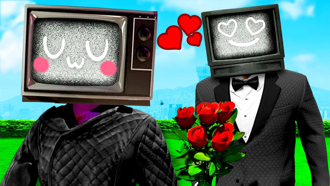 TV MAN und TV WOMAN haben ein DATE in GTA 5!!❤️