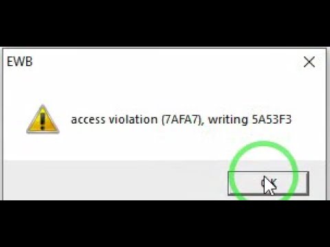Access violation writing