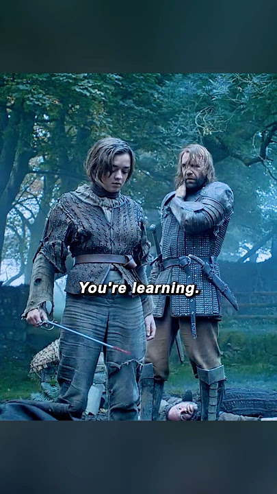 Game of Thrones | Arya Avenges Her Past and Cares for a Wounded Hound Amid Chaos 💔🔥🗡️