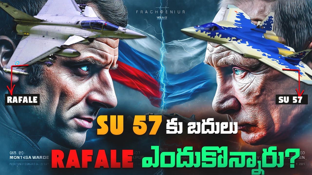 🚨 Why India Chose Rafale Over Su-57? | Macron Landing India to Seal 114 Jet Mega Deal! Why France??