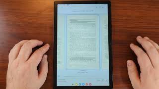 How to enable assistive reader text to speech on the Kindle app