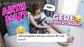 UKURAN B*HA BERAPA? ARTIS J*V? GEDE RASANYA GIMANA? - Kimi Hime Q&A