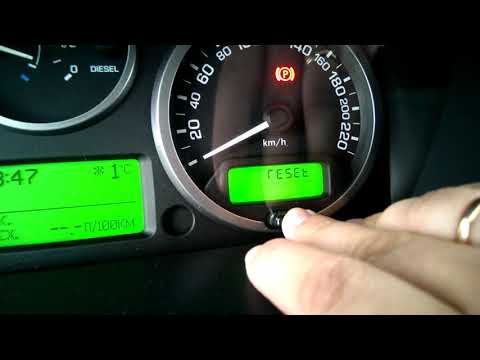 Сброс service freelander2