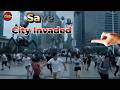 Heroic Military Rescue Team & Hero Robot Dog Saves City from Giant Insect Invasion