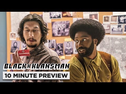 BlacKkKlansman | 10 Minute Preview | Film Clip | Own it Now on 4K, Blu-ray, DVD & Digital