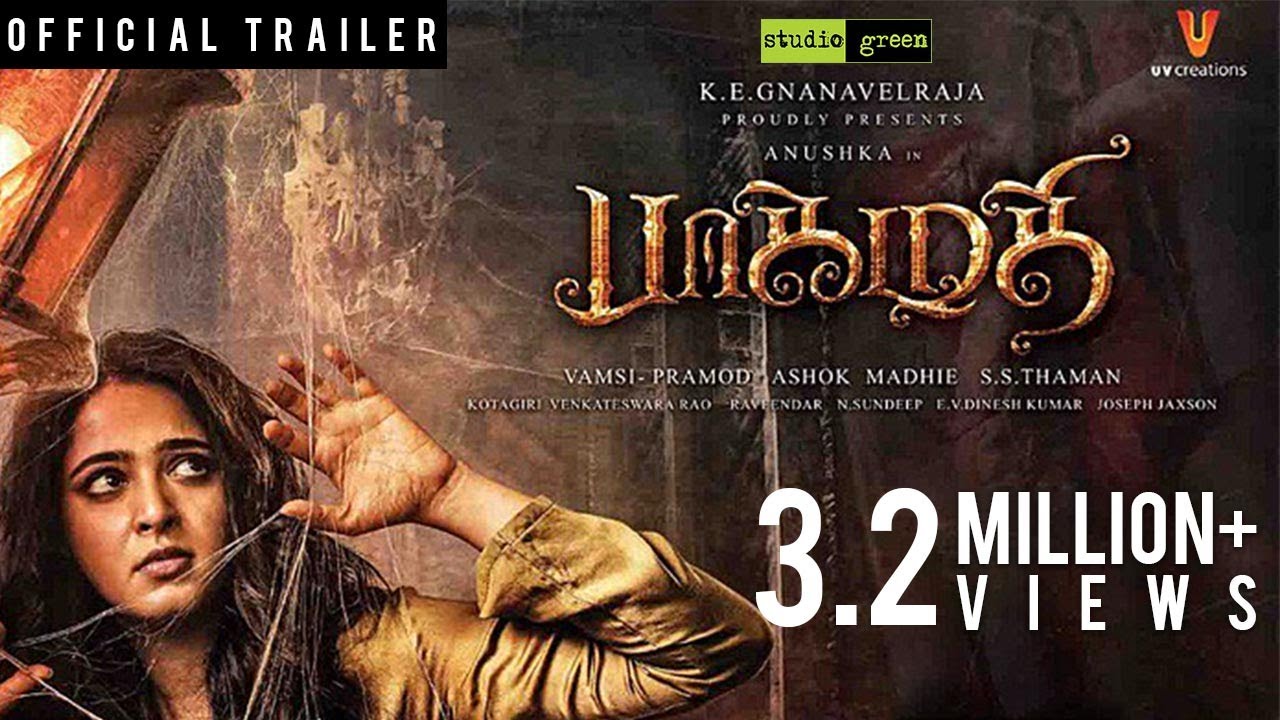 Bhaagamathie   Official Trailer  Anushka Shetty  Unni Mukundan  Ashok G  S S Thaman  4K