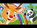 Baby deer song  fruity panda  nursery rhymes  kids songs