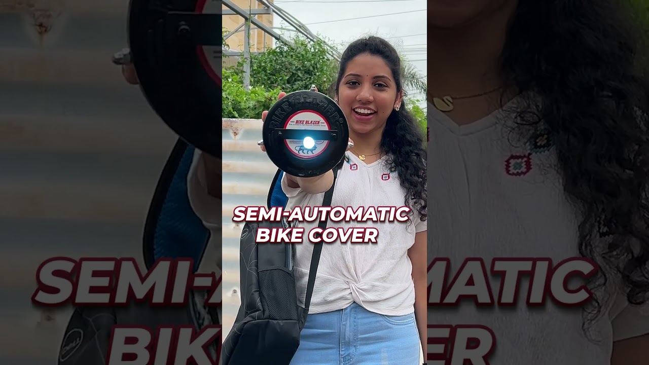 Semi-Automatic Bike Cover  - The Must-Have Accessory for Every Bike Owner