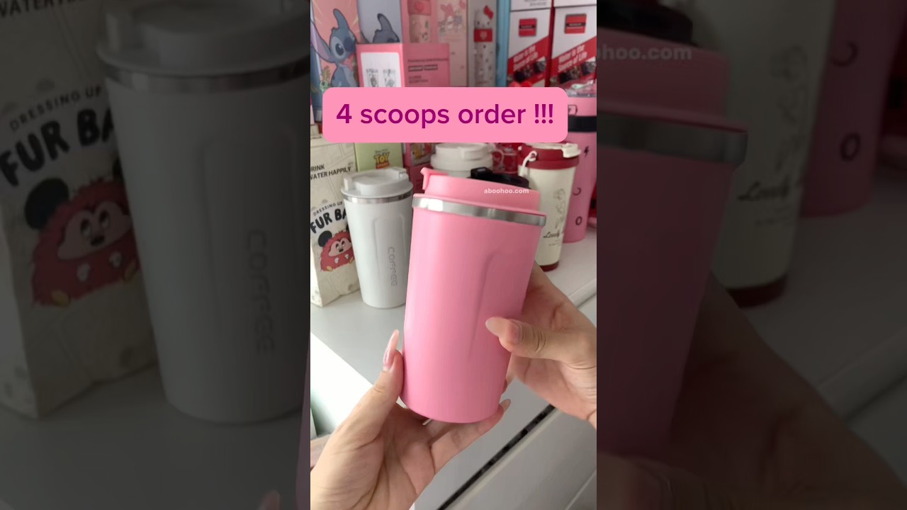 Part 1,Let’s packing Donna 4 scoops order 🎁