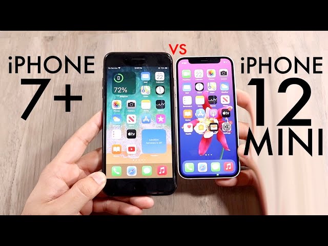 iPhone 12 Mini Vs iPhone 7 Plus! (Comparison) (Review) - YouTube