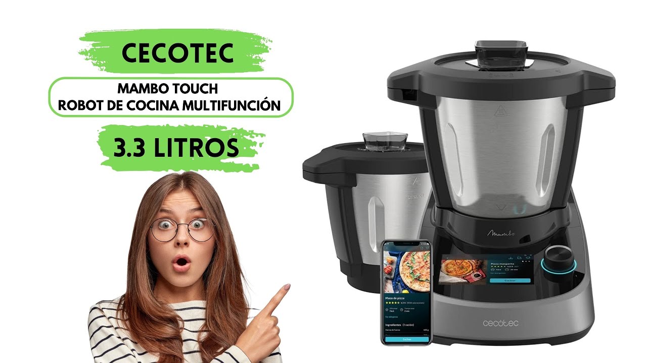 Mambo Cecotec - 🎄 OFERTAS LANZAMIENTO🎄 ¡Prepárate para cocinar con estilo  y potencia! 🌟 Transforma tu cocina con el Mambo Touch Habana, el Robot de  Cocina Multifunción que lo hace todo 🤖💡