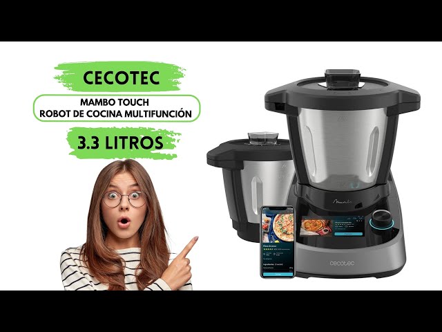 Cecotec Mambo Black Robot de Cocina Multifunción