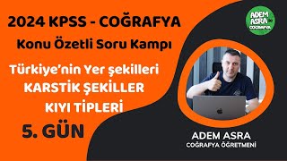 KPSS Coğrafya Türkiye'de Karstik Şekiller ve Kıyı Tipleri