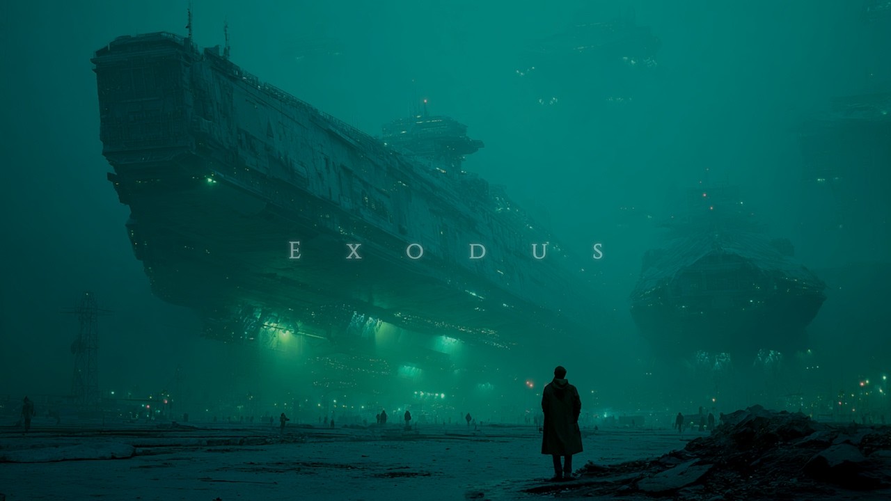 Exodus | Sci Fi Dark Ambient Music | Futuristic Soundscape