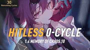 E0S1 Kafka | 0 Cycles, No Damage Taken | 1.4 Memory of Chaos 10-1 | Honkai: Star Rail