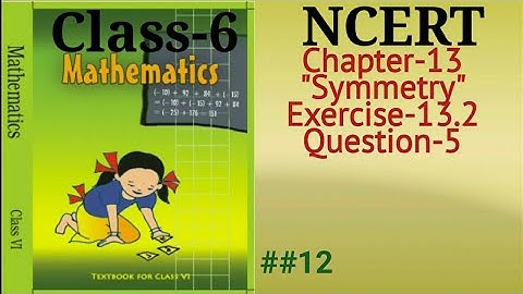 Class-6, ch-13 Ex-13.2 Q-5 Maths.  ##12