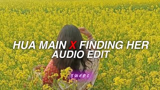 Hua Main X Finding Her - Raghav Chaitanya X Kushagra Edit Audio