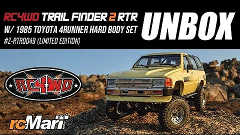 RC4WD Trail Finder 2 1985 Toyota 4Runner Hard Body Limited Edition 1/10 4WD RTR Crawler Truck Unbox!
