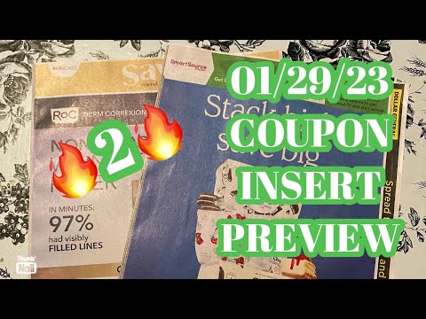 What coupons are we getting? 01/29/23 Coupon Insert Preview