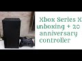 Unboxing Xbox Series X + 20 anniversary xbox controller (cat gaming DSM)