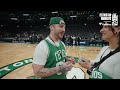 We surprised Celtics superfans with the perfect gifts for their wedding 💚