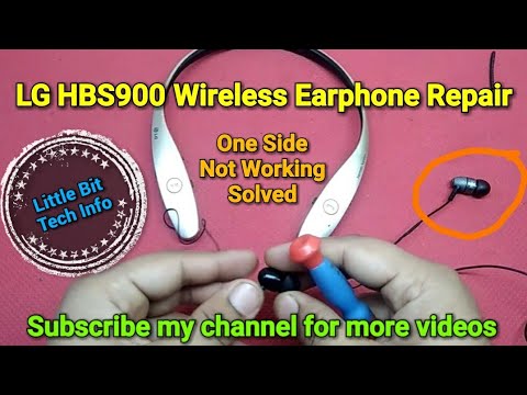 lg-hbs900-wireless-earphone-repair-|-one-side-not-working-solved