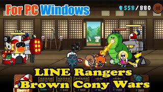 LINE Rangers Brown Cony Wars - Play LINE Rangers Brown Cony Wars on PC Windows screenshot 2