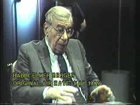 Rabbi Elmer Berger - May 1989 Air date