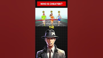 who is cheater? #quiz #riddle #riddleoftheday #viral #shorts #shortsfeed #fyp #challenge