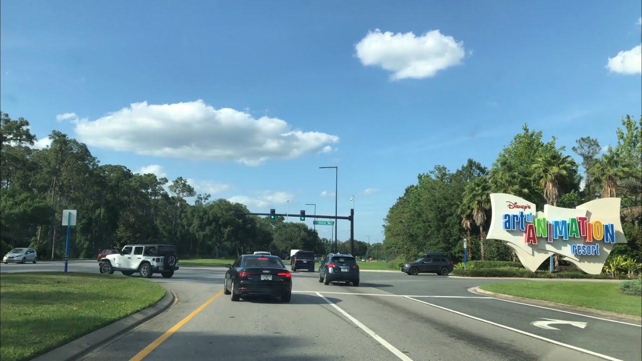 Driving Around From Kissimmee To Disney’s Boardwalk Resort To Disney’s