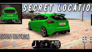 Driving school sim Ford Focus Rs Driving with button controls