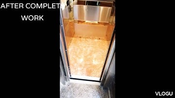 4 person home lift install by zenex elevator// home lift// hospital lift//hydraulic lift// Etc..