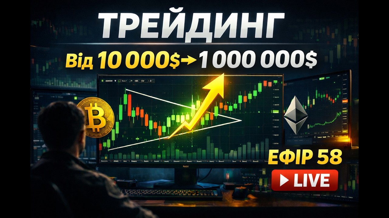 Трейдинг! Від 10к$ До 1М$ Ефір 24 📊