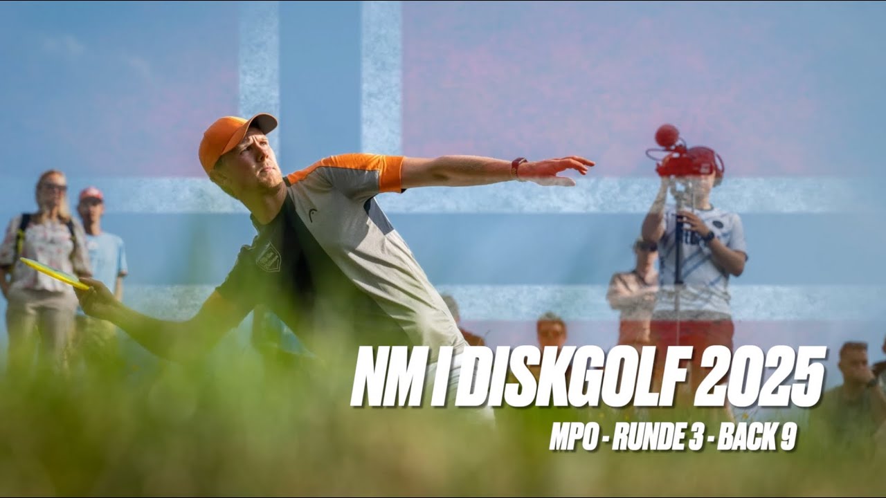 NM I DISKGOLF 2025 🇳🇴 | RUNDE 3 BACK 9 | MPO - LEAD CARD | HÅLAND, JARNES, KRISTIANSEN, HAALAND