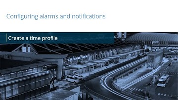 XProtect Alarms: Create a time profile