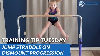 Jump Straddle On Dismount Progression