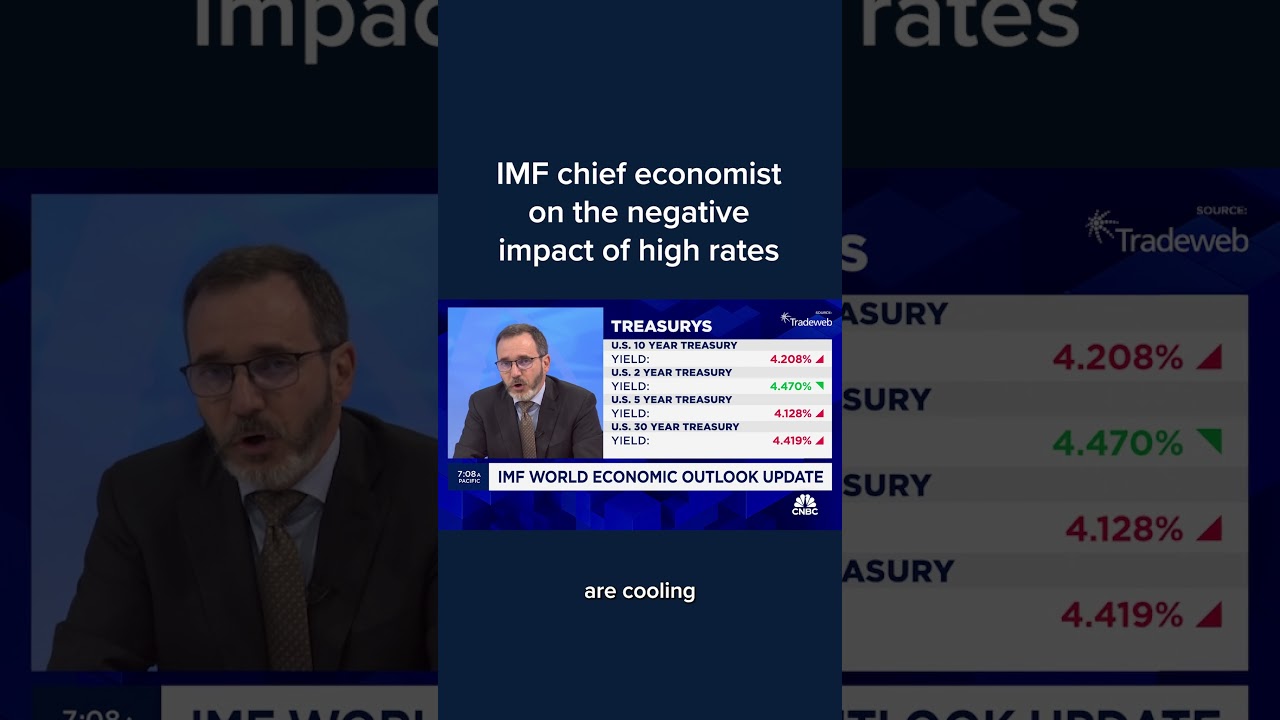 IMF chief economist on the negative impact of high rates